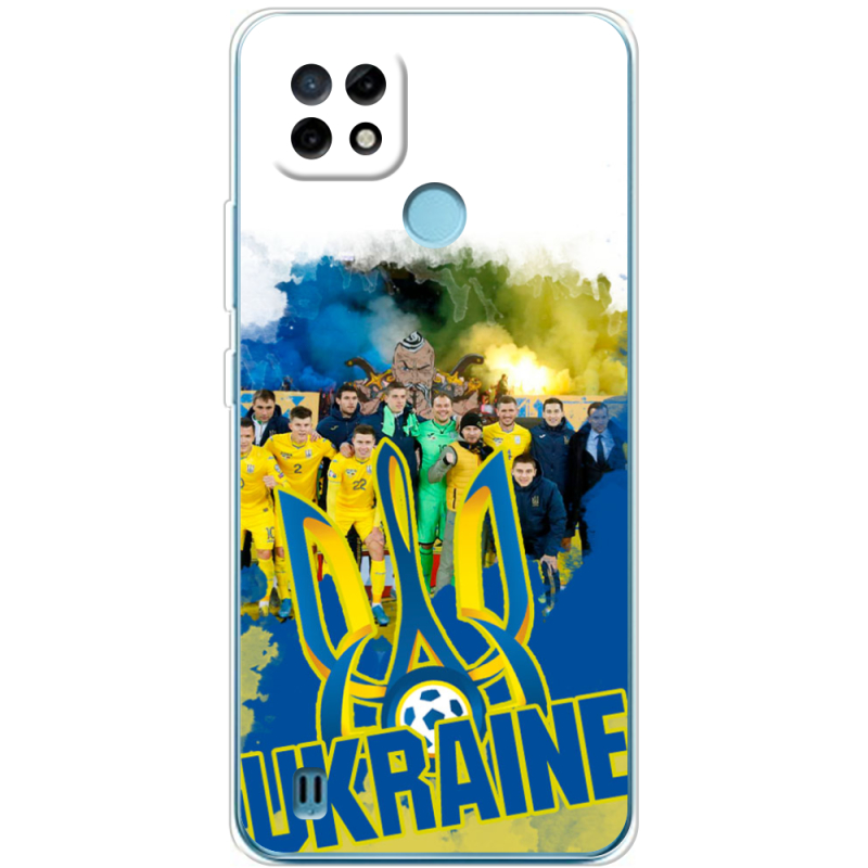 Чехол BoxFace Realme C21 Ukraine national team