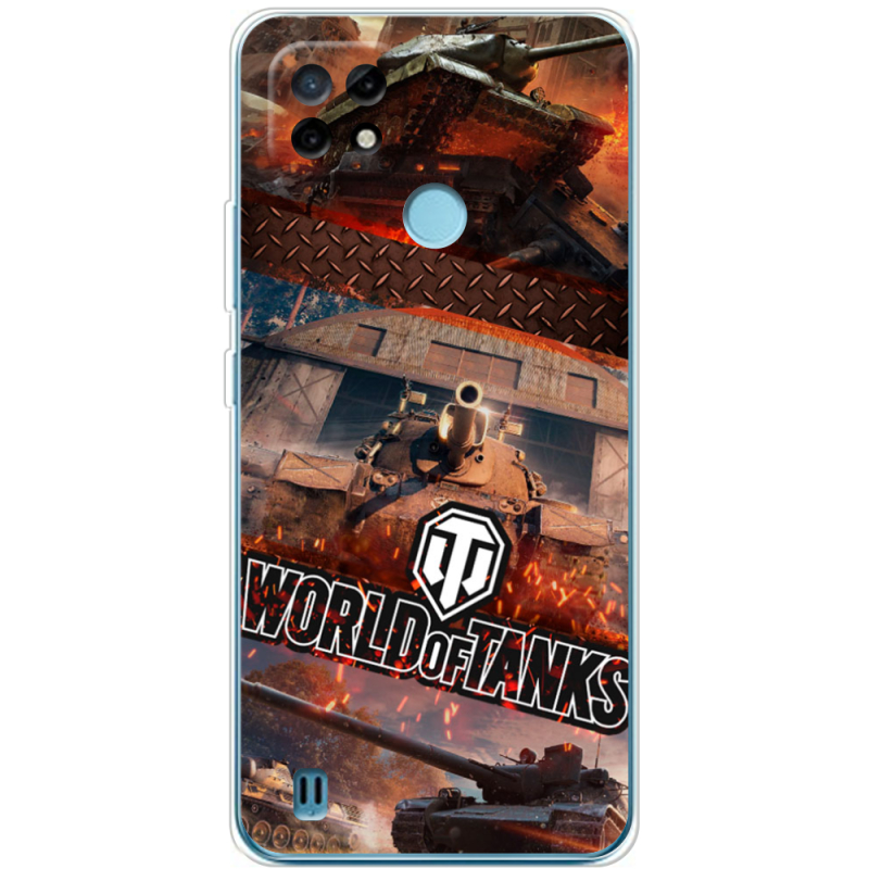 Чехол BoxFace Realme C21 World Of Tanks