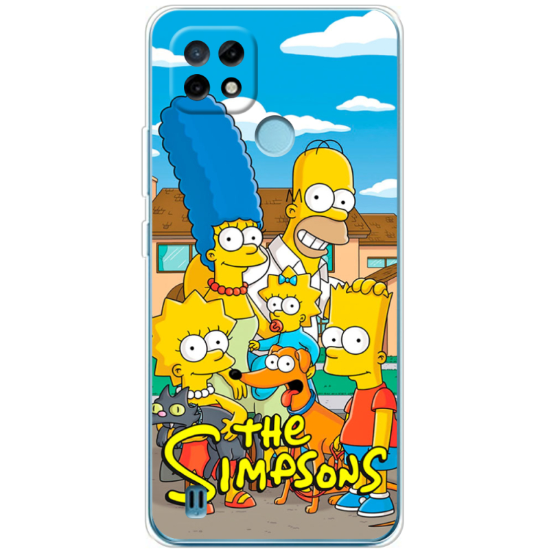 Чехол BoxFace Realme C21 The Simpsons