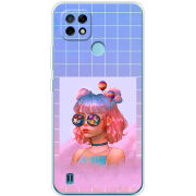 Чехол BoxFace Realme C21 Girl in the Clouds