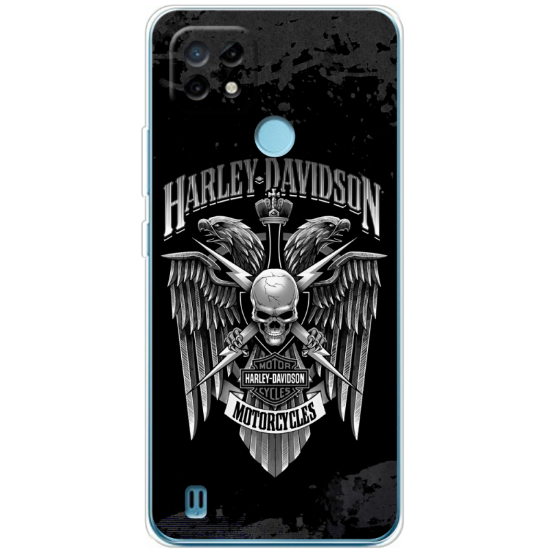 Чехол BoxFace Realme C21 Harley Davidson