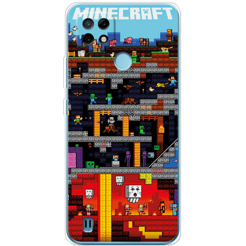 Чехол BoxFace Realme C21 Minecraft Lode Runner