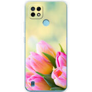 Чехол BoxFace Realme C21 Bouquet of Tulips