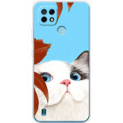 Чехол BoxFace Realme C21 Wondering Cat