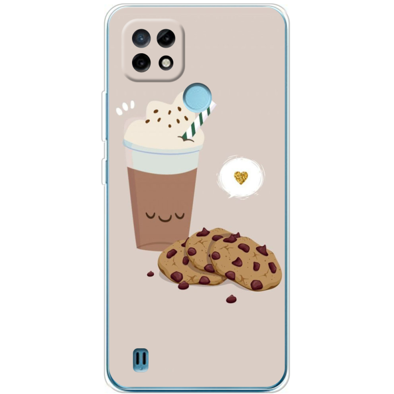 Чехол BoxFace Realme C21 Love Cookies