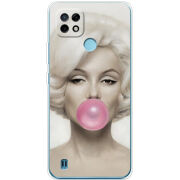 Чехол BoxFace Realme C21 Marilyn Monroe Bubble Gum