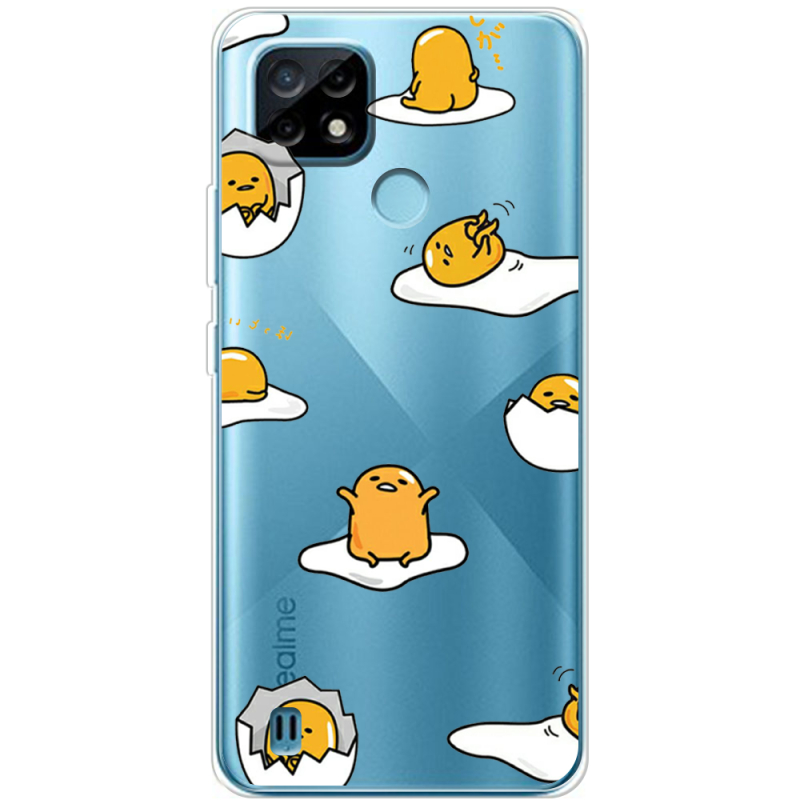 Прозрачный чехол BoxFace Realme C21 Gudetama