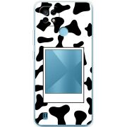 Прозрачный чехол BoxFace Realme C21 Cow