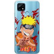 Прозрачный чехол BoxFace Realme C21 Naruto