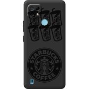 Черный чехол BoxFace Realme C21 Black Coffee