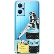 Прозрачный чехол BoxFace Realme 9i City Girl