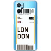 Прозрачный чехол BoxFace Realme 9i Ticket London