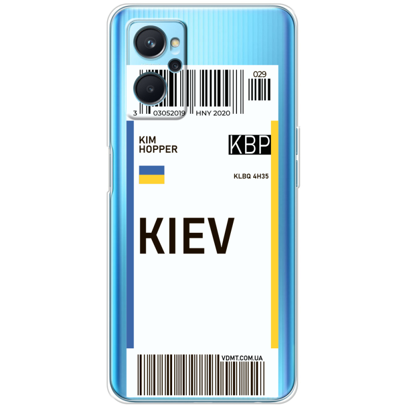 Прозрачный чехол BoxFace Realme 9i Ticket Kiev