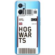 Прозрачный чехол BoxFace Realme 9i Ticket Hogwarts