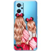 Прозрачный чехол BoxFace Realme 9i Mouse Girls