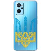 Прозрачный чехол BoxFace Realme 9i Gold Trident