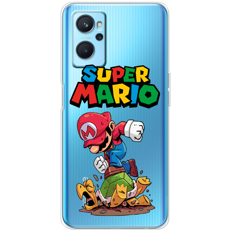 Прозрачный чехол BoxFace Realme 9i Super Mario