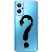 Прозрачный чехол BoxFace Realme 9i Swan question