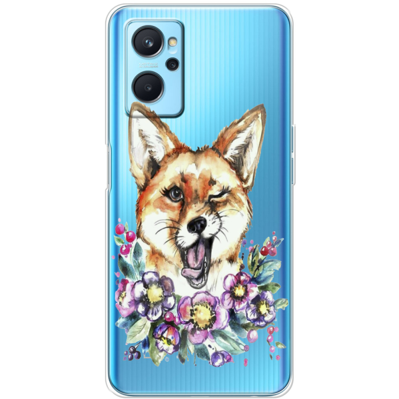 Прозрачный чехол BoxFace Realme 9i Winking Fox