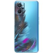 Прозрачный чехол BoxFace Realme 9i Feathers