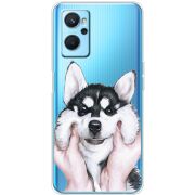 Прозрачный чехол BoxFace Realme 9i Husky