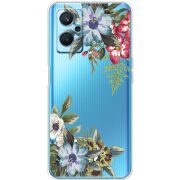 Прозрачный чехол BoxFace Realme 9i Floral