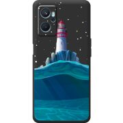 Черный чехол BoxFace Realme 9i Lighthouse