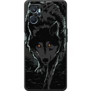 Черный чехол BoxFace Realme 9i Wolf