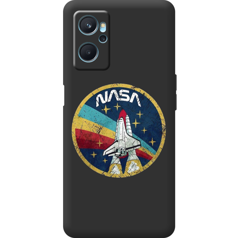 Черный чехол BoxFace Realme 9i NASA