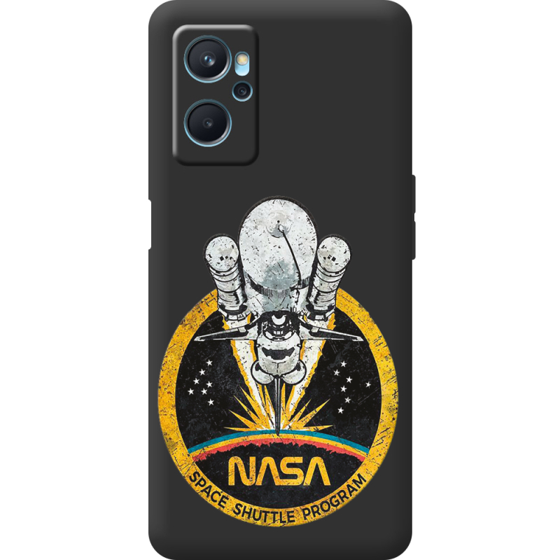 Черный чехол BoxFace Realme 9i NASA Spaceship