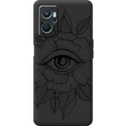 Черный чехол BoxFace Realme 9i Eye