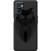 Черный чехол BoxFace Realme 9i Owl