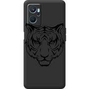 Черный чехол BoxFace Realme 9i Tiger