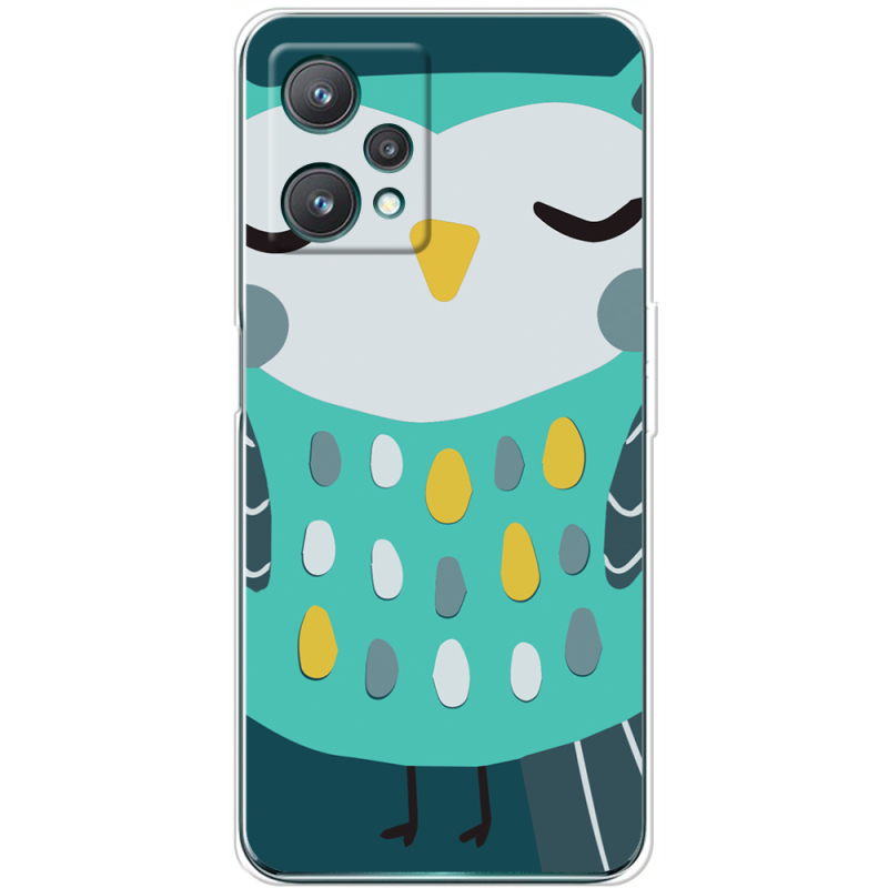 Чехол BoxFace Realme 9 Pro Green Owl