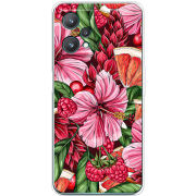 Чехол BoxFace Realme 9 Pro Tropical Flowers