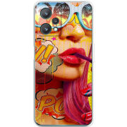 Чехол BoxFace Realme 9 Pro Yellow Girl Pop Art