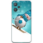 Чехол BoxFace Realme 9 Pro Skier Snowman