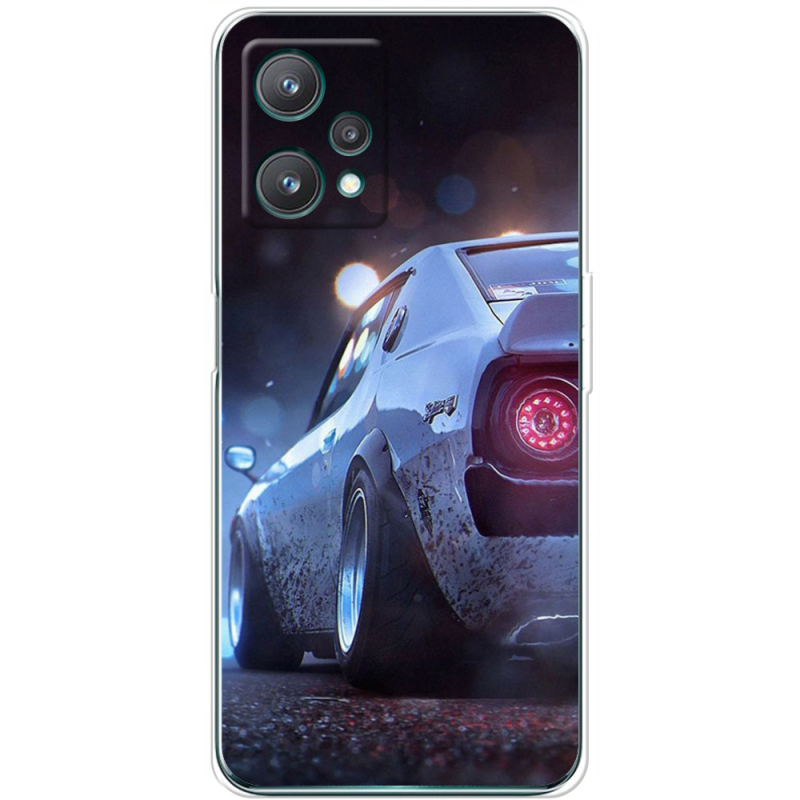 Чехол BoxFace Realme 9 Pro Silver Car