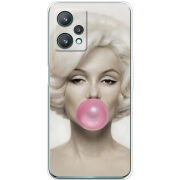 Чехол BoxFace Realme 9 Pro Marilyn Monroe Bubble Gum