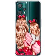 Прозрачный чехол BoxFace Realme 9 Pro Mouse Girls