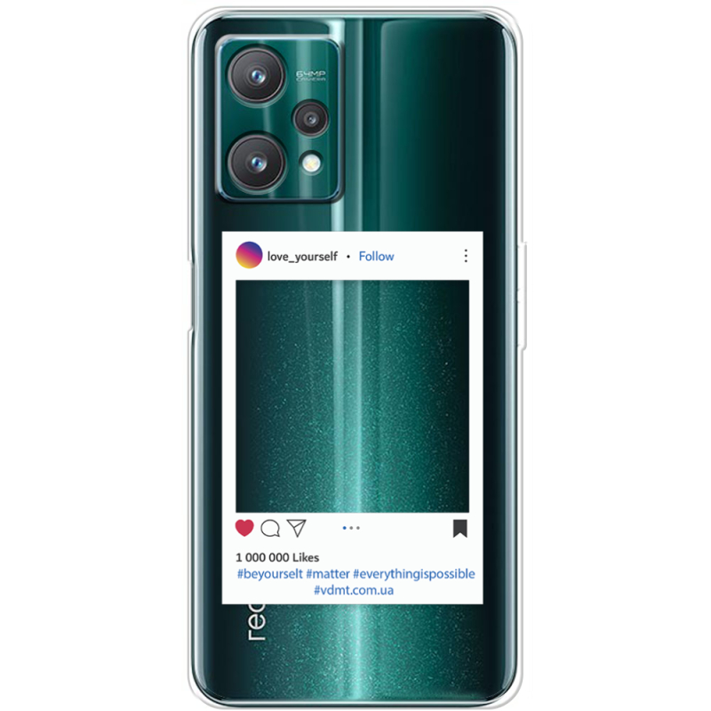 Прозрачный чехол BoxFace Realme 9 Pro Insta