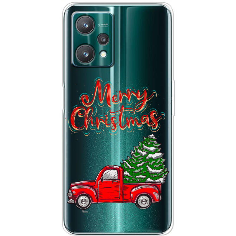 Прозрачный чехол BoxFace Realme 9 Pro Holiday Car