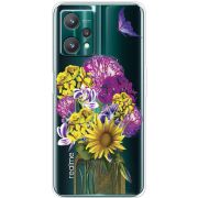 Прозрачный чехол BoxFace Realme 9 Pro My Bouquet