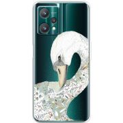 Прозрачный чехол BoxFace Realme 9 Pro Swan