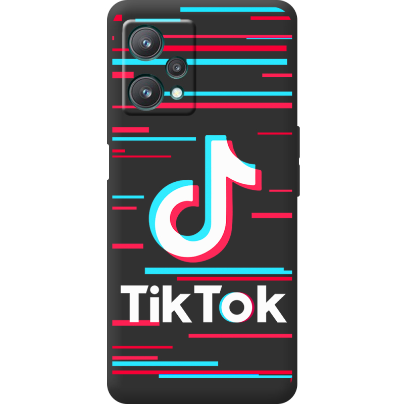 Черный чехол BoxFace Realme 9 Pro Tik Tok