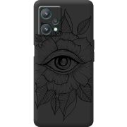 Черный чехол BoxFace Realme 9 Pro Eye