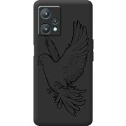 Черный чехол BoxFace Realme 9 Pro Dove