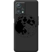 Черный чехол BoxFace Realme 9 Pro Planet