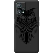 Черный чехол BoxFace Realme 9 Pro Owl