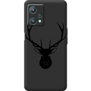 Черный чехол BoxFace Realme 9 Pro Deer